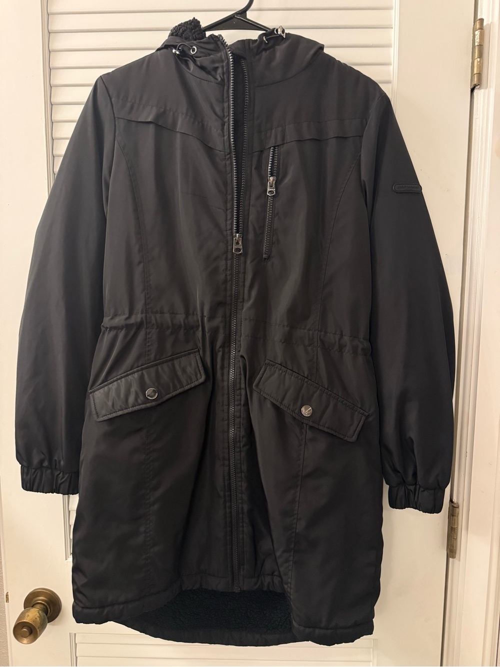 Long rain coat